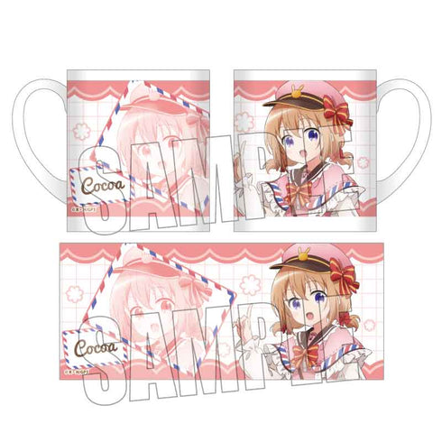 『ご注文はうさぎですか? BLOOM』マグカップ /ココア 郵便屋ver.